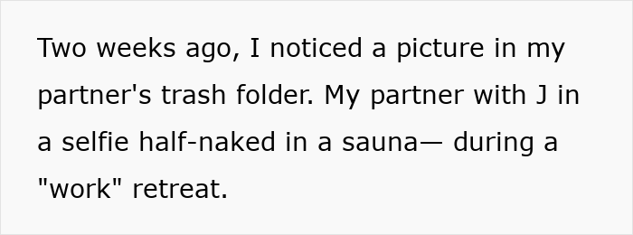 Man Is Upset When Partner Finds Out He Lied About His Work Trip And Suggests They Break Up