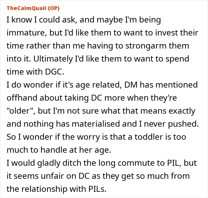 Text on modern grandparenting double standards and age-related concerns.