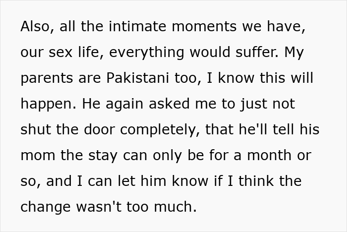 Text about managing expectations for a mother-in-law's extended stay and its impact on family dynamics. Text about managing expectations for a mother-in-law's extended stay and its impact on family dynamics.