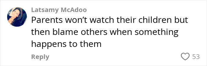 Comment on parenting and accountability during a flight incident involving a child and a fork.