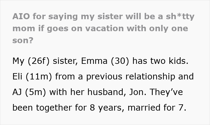 Mom Wants To Take One Kid To Disney Since Husband Pays Only For His Own, Gets Reality Check From Sis