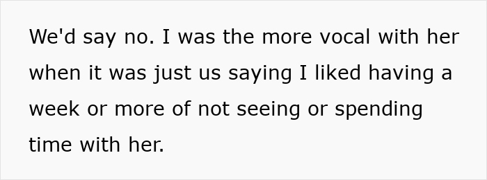 Text excerpt discussing a 16-year-old refusing stepsister's vacation inclusion and voicing desire for separate family time. Text excerpt discussing a 16-year-old refusing stepsister's vacation inclusion and voicing desire for separate family time.