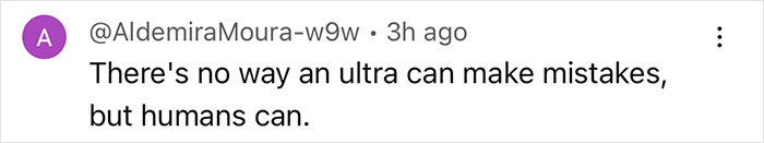Comment questioning ultrasound accuracy, suggesting human error in predicting twin pregnancy.