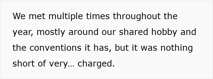 Text about shared hobbies and conventions reveals secrets of a married Reddit mod.