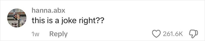 Comment questioning a viral botched nose job with shocked reaction, displaying social media engagement stats.