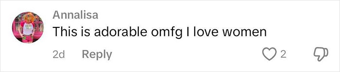 Comment praising Selma Blair's amazing personality with positive emojis. Comment praising Selma Blair's amazing personality with positive emojis.