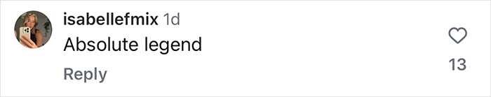 Comment reading "Absolute legend" referencing "astronauts" trolling by Martha Stewart.