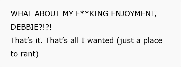 Text expressing frustration about neighbor's complaints regarding dogs and cats.