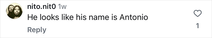 Instagram comment humorously questioning Dwayne Johnson's look.