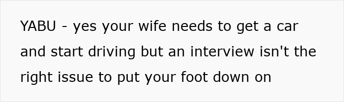 Husband Is Fed Up With Taking His Allergic-To-Driving Wife Everywhere, But She Just Won&rsquo;t Start