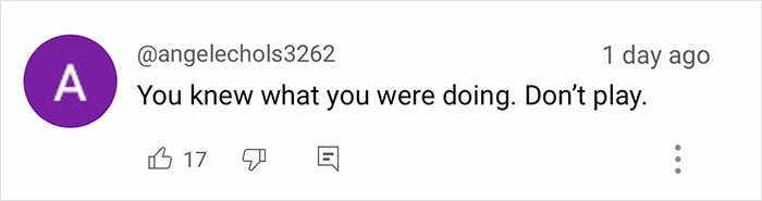 Screenshot of a social media comment expressing frustration toward a fitness influencer amid weight loss controversy. Screenshot of a social media comment expressing frustration toward a fitness influencer amid weight loss controversy.
