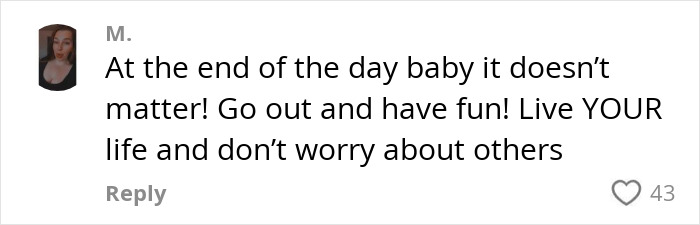 Comment supporting teen after prom dress story goes viral, encouraging her to enjoy life without worries. Comment supporting teen after prom dress story goes viral, encouraging her to enjoy life without worries.