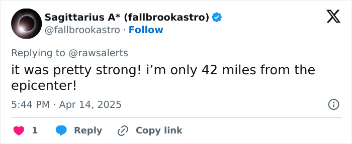 "This One Genuinely Scared Me": Terrifying Scenes As San Diego Hit By 5.2 Magnitude Earthquake