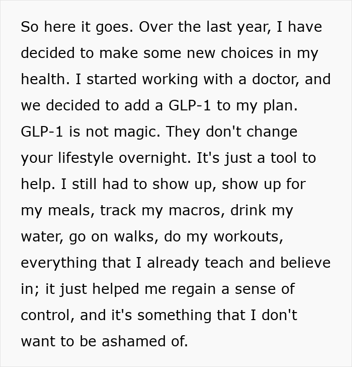Macro Coach Wants Support After Coming Clean About How She Really Lost Weight, Gets Blasted Macro Coach Wants Support After Coming Clean About How She Really Lost Weight, Gets Blasted