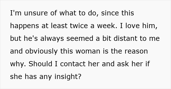 Text about an upset ex-girlfriend questioning her relationship due to another woman's involvement. Text about an upset ex-girlfriend questioning her relationship due to another woman's involvement.