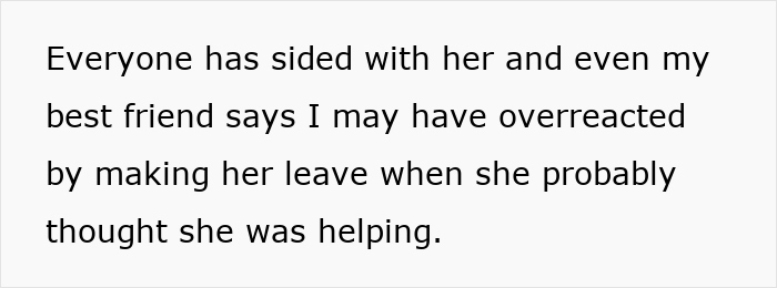 Text about conflict involving a woman, her boyfriend's brother, and reactions to New Year’s incident. Text about conflict involving a woman, her boyfriend's brother, and reactions to New Year’s incident.