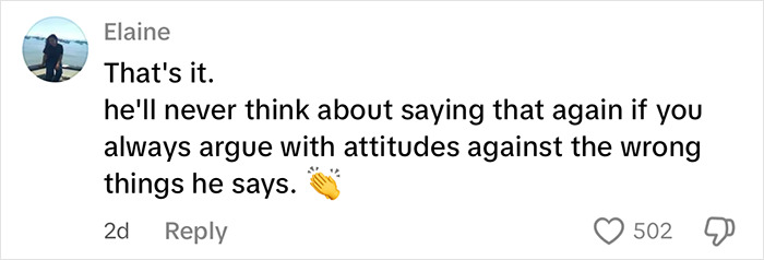 Comment praising woman for locking little brother outside to teach him a lesson about gender roles. Comment praising woman for locking little brother outside to teach him a lesson about gender roles.