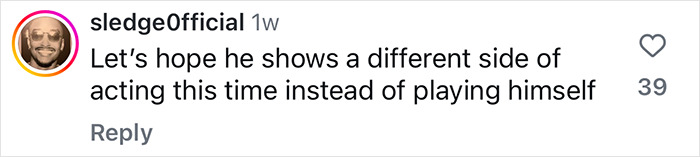 Comment questioning Dwayne Johnson's acting range in new movie amid race confusion debate.