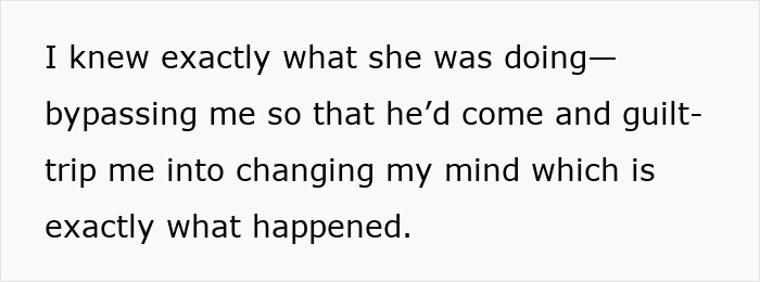 Text excerpt showing frustration about controlling behavior and manipulation after many years of emotional struggle.