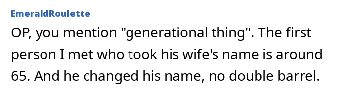 Online user comments on the trend of hyphenated last names in marriages. Online user comments on the trend of hyphenated last names in marriages.