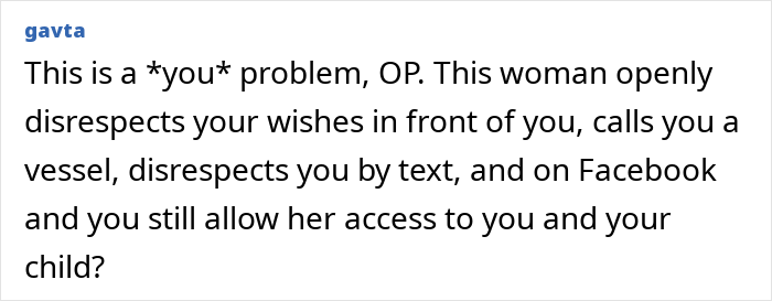 MIL&rsquo;s Creepy Comments About Baby Sparks Family Drama As The Mom Blocks Her