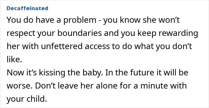 MIL&rsquo;s Creepy Comments About Baby Sparks Family Drama As The Mom Blocks Her