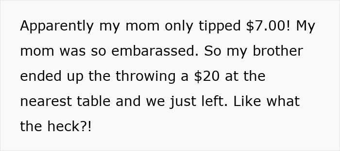 Restaurant Guests Tip $7, Are Chased Out The Door By Angry Server