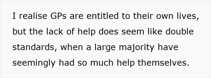 Text discussing modern grandparenting and double standards regarding lack of help.