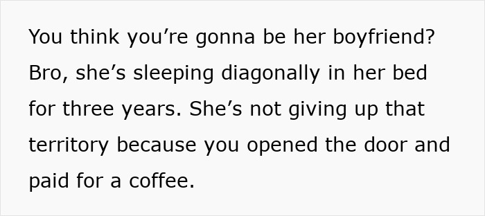 Text excerpt from a Frenchman breaking the internet with a detailed breakdown about dating perpetually single women.
