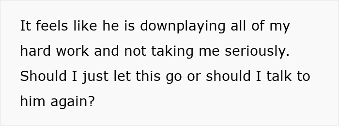 Text discussing a husband's claim of being a silent investor in his wife's graphic novel.