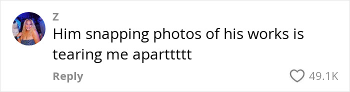 Comment reacting to viral video of woman with braided hair.