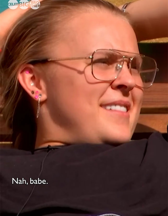 JoJo Siwa Says She's Realized She's "Not A Lesbian" While On Celebrity Big Brother JoJo Siwa Says She's Realized She's "Not A Lesbian" While On Celebrity Big Brother