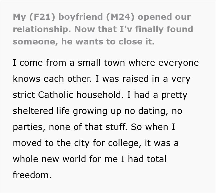 Boyfriend Pushed For Polyamory, Now Wants Monogamy After GF Finds Happiness Elsewhere