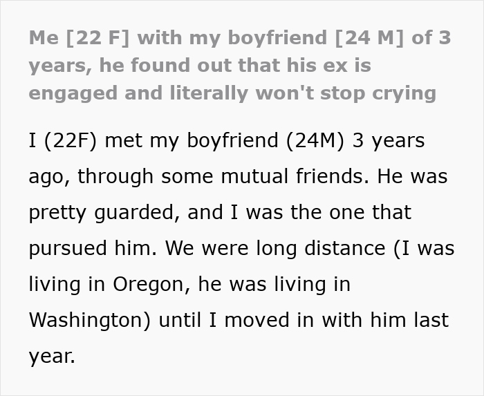 Upset boyfriend discovering his ex-girlfriend's engagement news. Upset boyfriend discovering his ex-girlfriend's engagement news.