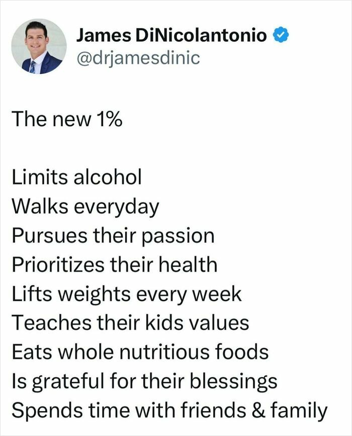 Doctor's health tips and tricks: limit alcohol, walk daily, pursue passion, prioritize health, lift weights, teach values.