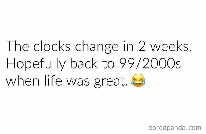 Text meme on millennial misery with a wish to return to the 1999/2000s.