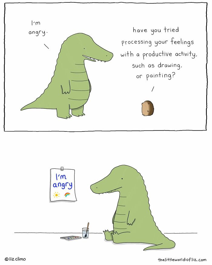 Adorable Animal Comics By Liz Climo
