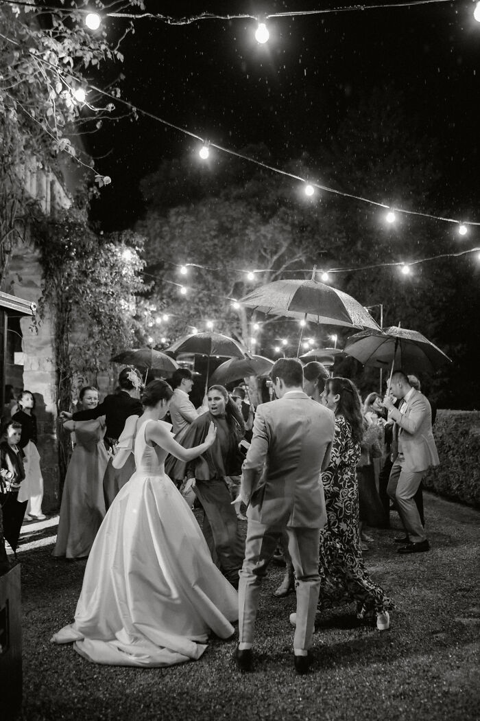 Turns Out Rainy Weddings Are The Best Parties