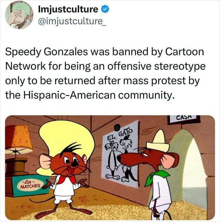 Animation of two mice discussing under a cartoon poster, related to interesting facts for family discussions during Easter lunch.