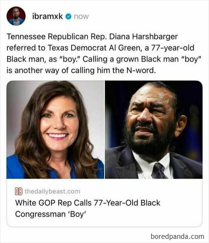 Two politicians featured in a controversial headline critiquing capitalism relate to racial insensitivity.