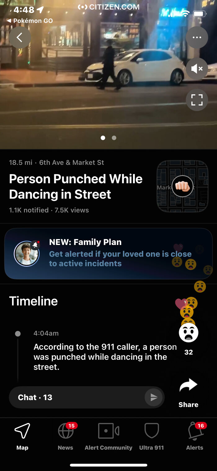 Person Punched While Dancing In The Street Apparently Not Everybody Appreciates Performance Art