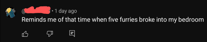 Screenshot of a social media comment sharing one of the outrageous lies people actually tried to pass off as real.