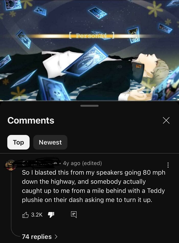 Anime character lying with tarot cards floating around, illustrating outrageous lies people actually clapped for.