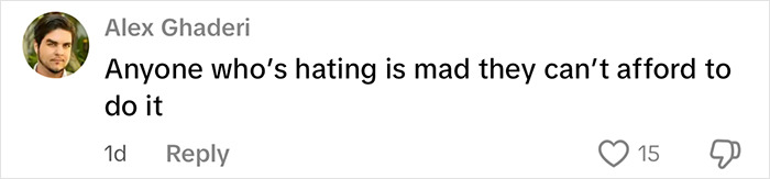 A comment expressing opinion on Sami Sheen's cosmetic surgeries.