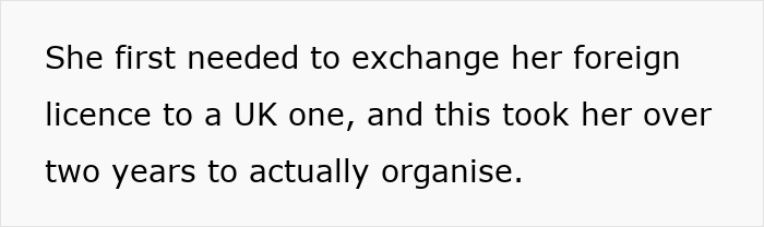 Husband Is Fed Up With Taking His Allergic-To-Driving Wife Everywhere, But She Just Won&rsquo;t Start
