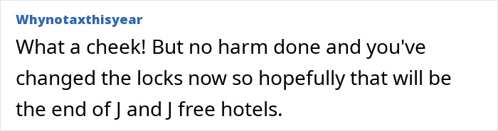 Comment by Whynotaxthisyear discussing neighbors in a late mom's house.