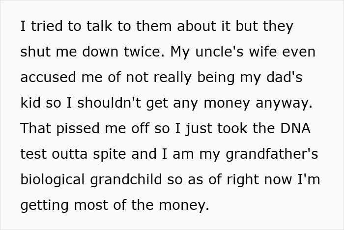 “The Final Straw”: Woman Refuses To Delay DNA Testing, Becomes Sole Heir After Truth Comes Out “The Final Straw”: Woman Refuses To Delay DNA Testing, Becomes Sole Heir After Truth Comes Out