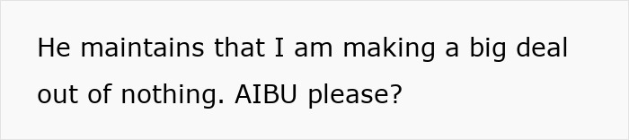 Text image showing a message about accusation and jealousy in a relationship where boyfriend splurges on female colleagues.