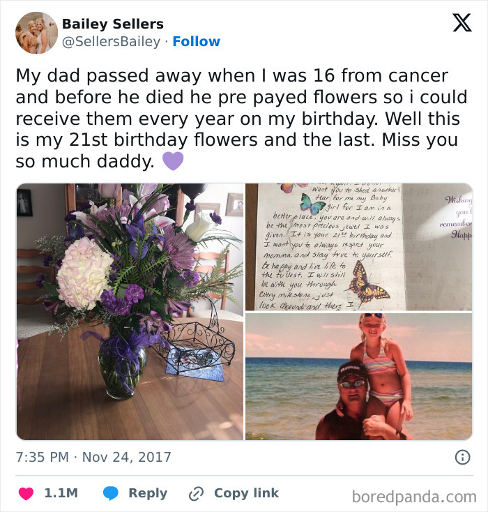 A heartfelt tribute with flowers, a handwritten letter, and a photo, capturing pure and uplifting moments to cherish.