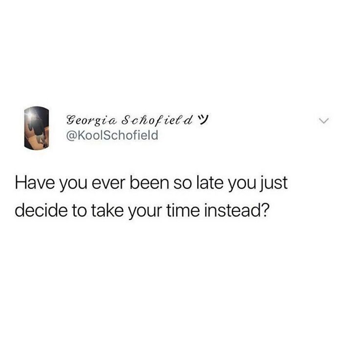 Twitter meme on being late, part of a funny memes collection about growing up British.